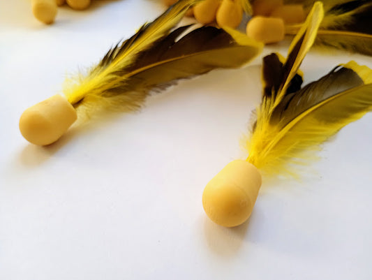 Gul/Sort Netsy Bold (1 stk.)